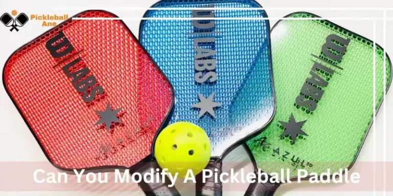 Can You Modify A Pickleball Paddle || Comprehensive Guide
