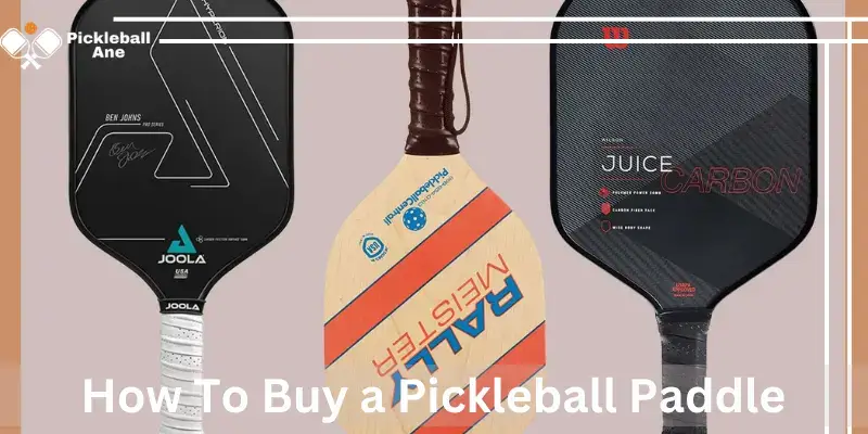 How To Buy a Pickleball Paddle