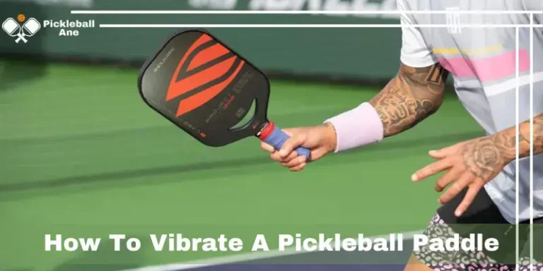 How To Vibrate A Pickleball Paddle – Step by Step Guide