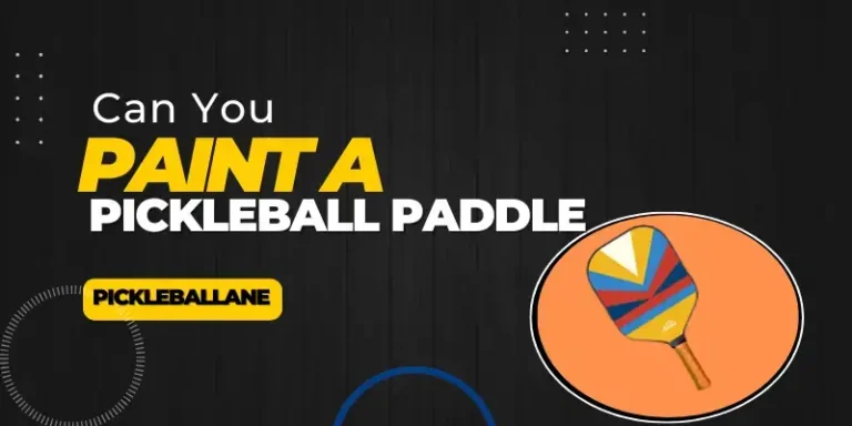 can you paint a pickleball paddle | By Different Way